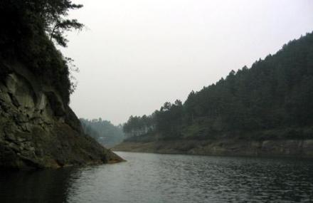 永定河珍珠湖段漂流