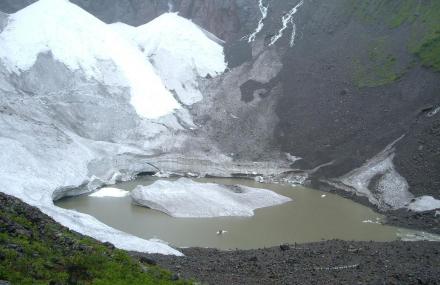 高山冰碛湖